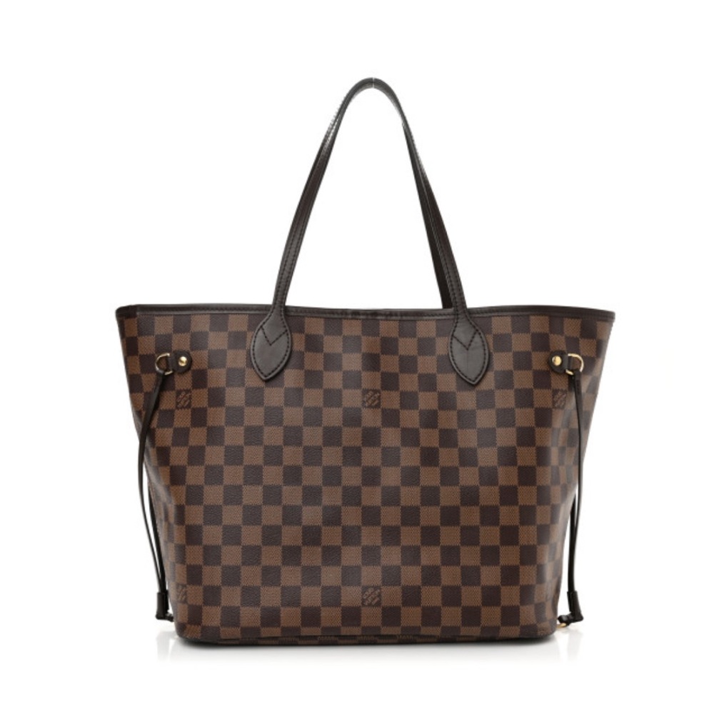 Louis Vuitton LV large leather tote bag